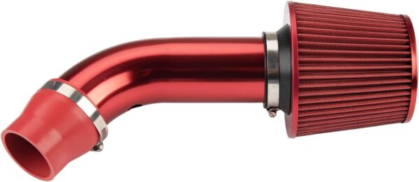 Cold Air Intake Kit, 3'' Universal Car Cold Air Intake System Filter Aluminum Induction Hose Pipe Kit FIT FOR Honda CR-V 1999-2020, Civic 1999-2020, Odyssey 1998-2021, Hyundai Sonata 1999-2021