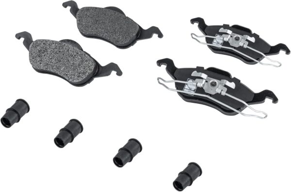 Front Brake Pad Set 2-Wheel Set Compatible with 2000-2004 Ford Focus - Image 2