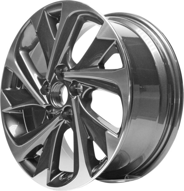New 17x7" 17 Inch Premium Aluminum Alloy Wheel Rim for 2016 Scion iM and 2017 2018  Corolla iM | ALY75183U30N | Direct Fit - OE Stock Specs - Image 2